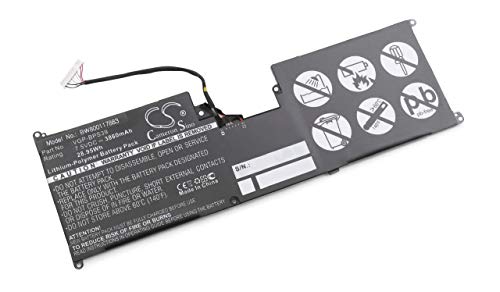  vhbw Litio-polimeri Batteria 3860mAh (7.5V) per Laptop Notebook Sony Vaio SVT11213CGW, SVT11215CGB/W, SVT11215CW, Tap 11