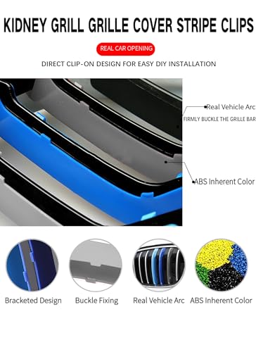 Ysbxitu 3D samochodowa osłona chłodnicy samochodowej, pasy, dekoracja, pasuje do BMW Z4 E89 2009-2017, akcesoria do osłony chłodnicy samochodowej, akcesoria do grilla samochodowego, osłona przednia