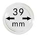 LINDNER Das Original Münzkapseln Innen-Ø 39 mm, 10er-Packung