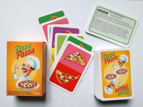 Puls Entertainment 22122 Pizza-PAZZA-El Juego de Cartas Caliente para Ver rápido. 30 Segundos - imagen 11