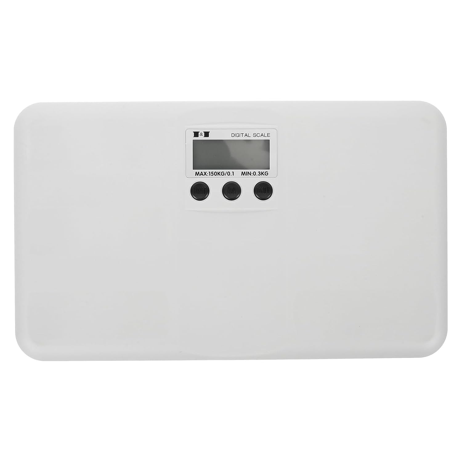 Bilancia Digitale Compatta per Neonati E Animali Domestici - Misurazione del Peso Multifunzione per Neonati, Cuccioli E Conigli - Non Necessita di Batterie, Facile da Usare, 26,7 X 16 X 2,7 Cm