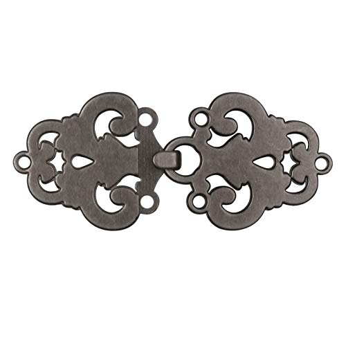 5Pairs Buttons Chinese Knot Buttons Cardigan Clip Vintage Cape Cloak Clasp Fasteners Sewing Hooks Button Sewn Clothes Cheongsam Dress Beautiful And Durable (Color : Copper) #TOP4