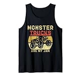 Photo Gallery monster truck retro tramonto vintage monster trucks are my jam canotta Photo Gallery monster truck retro tramonto vintage monster trucks are my jam canotta