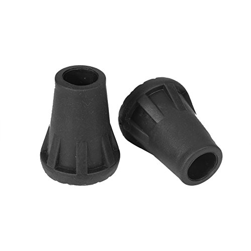 RiToEasysports 6Pcs Trekking Pole Foot Covers Non‑slip Hiking Pole Tips Fits Most Standard Hiking Poles Trekking Poles 15 Mm Width Rubber Tips For Walking Poles - Image 4