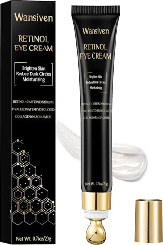 Crema Contorno de Ojos con Cafeína y Ácido Hialurónico 20g – Tratamiento Antiarrugas, Antibolsas y Ojeras, Hidratante y Calmante para el Cansancio Ocular, Apta para Hombres y Mujeres