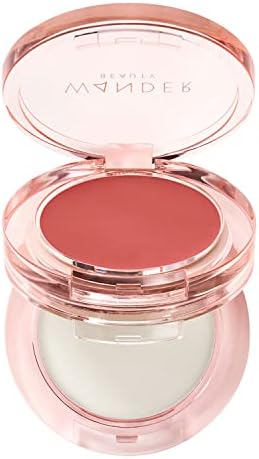 Wander Beauty Double Date Lip and Cheek - Honeymoon/Swipe - 4-in-1 Cream Blush & Lip Tint - Blush, Lip Moisturizer, Lip Balm, & Eye Gloss - Multitasking Eye, Cheek, and Lip Makeup With Green Tea