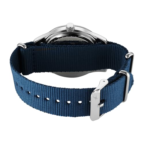 Image of Fastrack Stunners XI with Quartz Analog Blue Dial Blue Nylon /NATO Strap Watch for Men - 38214SP01