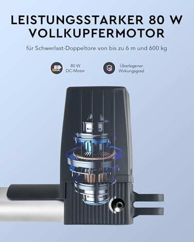 CO-Z Automatischer Flügeltorantrieb Torantrieb Drehtorantrieb Toröffner Doppelflügeltorantrieb...