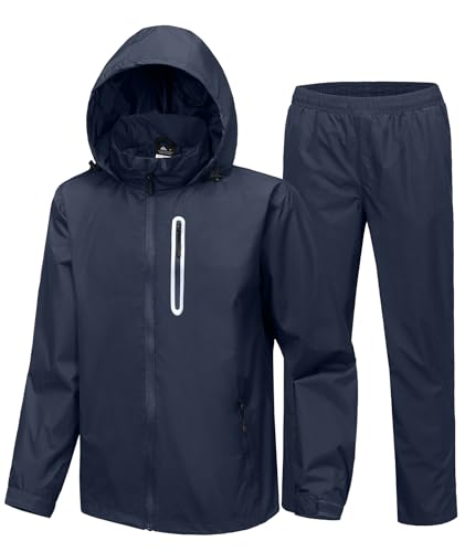 ZITY Rain Suit for Men Women Unisex Waterproof Golf Rain Gear Lig...
