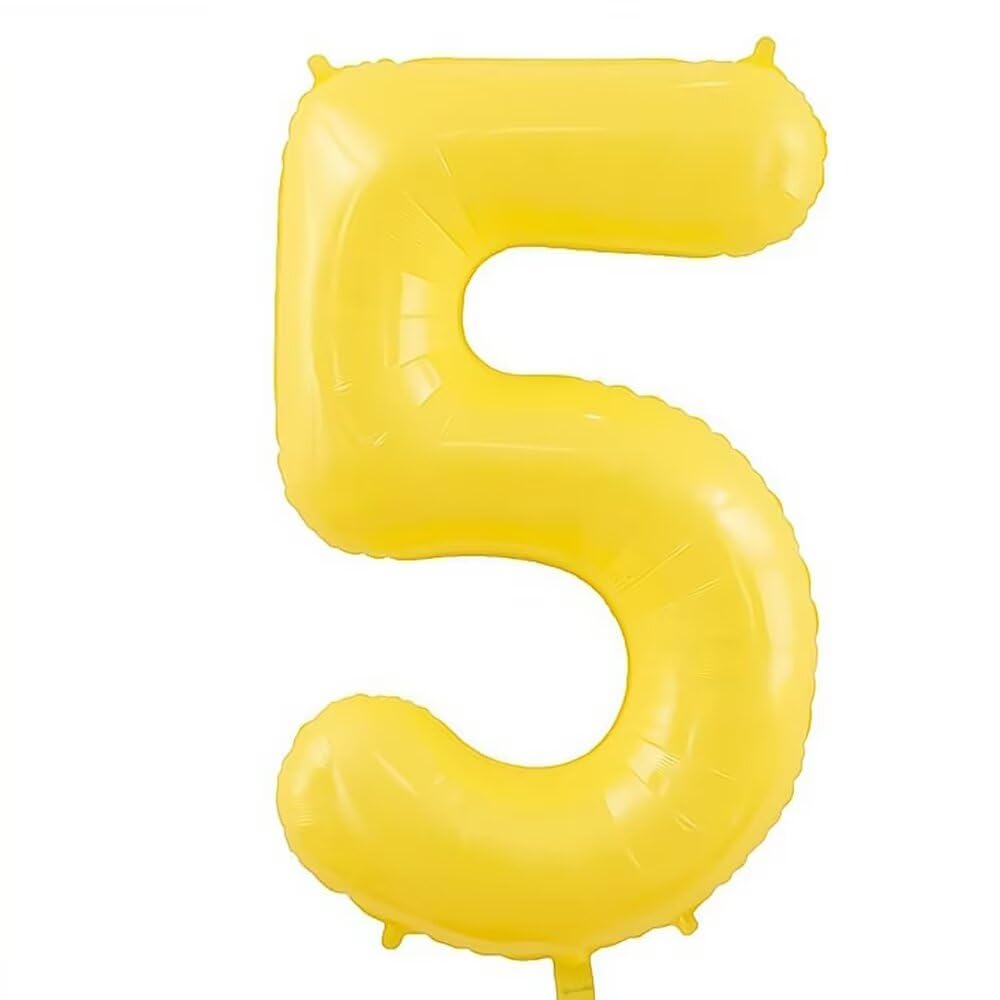 Amazon | Vthoviwa 40インチ バルーンアルミ5 ヘリウム風船 数字