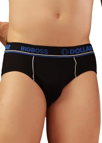 Image of Dollar Bigboss Men's Solid Cotton Brief (Colour May Vary)