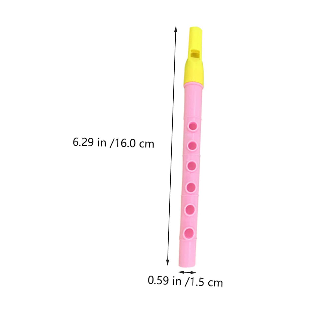 KONTONTY 1set Plastic Clarinet for Lightweight Musical for Beginners Color for Learning and Fun Present Random Color 10pcs