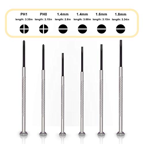 image for Mearun Solar Eyeglass Repair Kit, Glasses Repair Tools with Glasses Sc