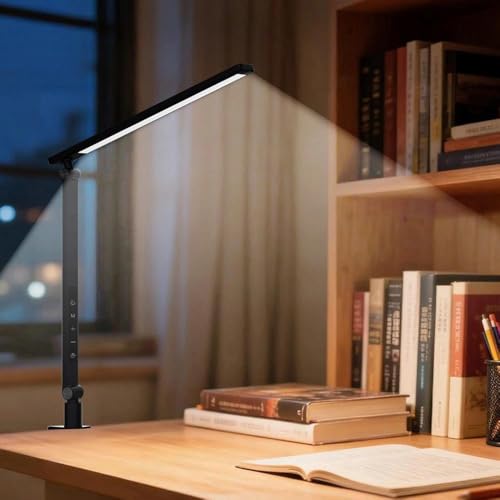 LED �f�X�N���C�g �A�[�����C�g�ڂɗD���� �N�����v���C�g�y�Ɨ��{�^������/360°�p�x�����\/USB���d��/�^�C�}�[&�L���@�\�z ��ド�C�g �䓔 ���Ɩ� �׋��� �w�K�� �Ǐ��� �e�[�u�� (�u���b�N,�Иr�o�[�W����)