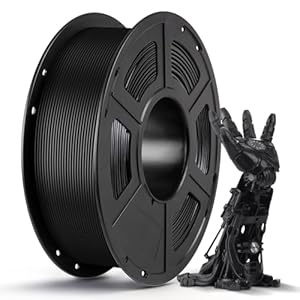 ANYCUBIC Filament 1.75 PLA Schwarz, 1kg 3D Drucker Filament PLA, Filament 3d Druckmaterialien, Vakuumverpackung, Intelligente Identifikation