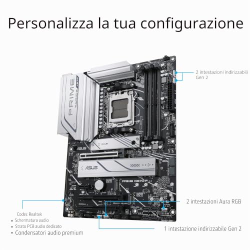 PRIME X670-P Scheda Madre ATX - Scheda madre - Immagine 3