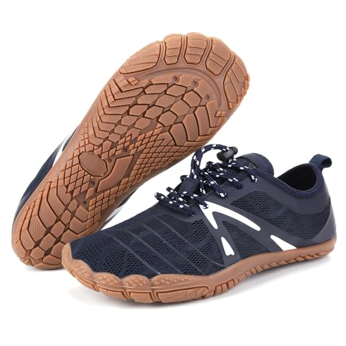 Image of Hike Barefoot Shoes for Men and Women, Professional Water Shoes, Barefoot Hiking Shoes for Travel, Wide Toe Box, Non-Slip, Breathable, No Dropping