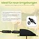 Offgridtec 1-Wege Solar Kabel Dachdurchführung für Kabeldurchmesser 13mm-18mm, Wasserdicht & Staubdicht ABS Kunststoff für Dach- und Außeneinsatz, Für Wohnmobile & Fahrzeuge, 15x10x5 cm - Schwarz
