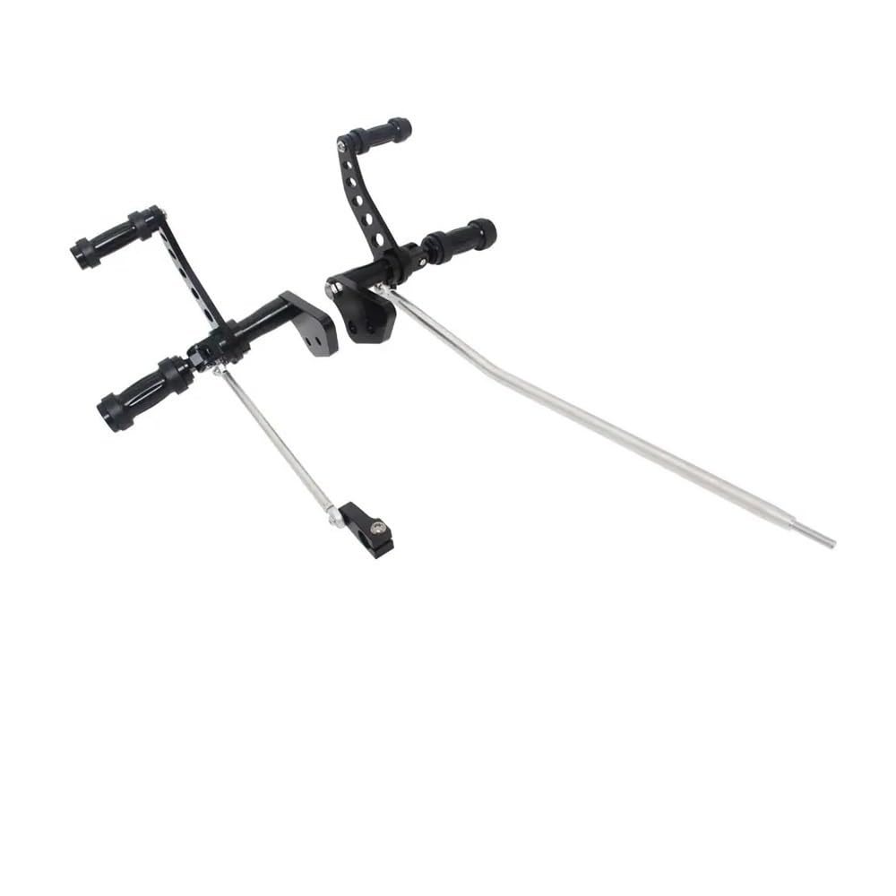 Commandes avancées Dyna Super Glide en acier robuste et leviers de liaison - 6