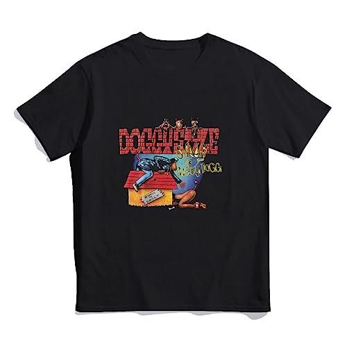 [MQD] Tシャツ 半袖シャツ メンズ スヌープ ドッグ 夏服 ティーシャツ コットン100% カットソー インナーシャツ ショートスリーブ トップス ラウンドネック カジュアル 軽い ゆったり 部屋着 3XL