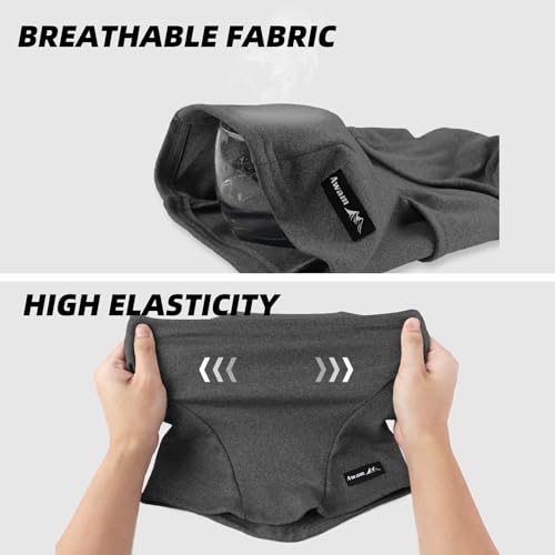 Thermal Balaclava Ski Mask Fleece Winter Face Mask for Men & Women, Cold Weather Full Face Cover Neck Warmer - Image 6