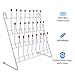 ABOOFAN Laboratory Tube Drying Holder Rack Metal Draining Drying Rack for Test Tubes for Scientific Research Industrial University Lab Use