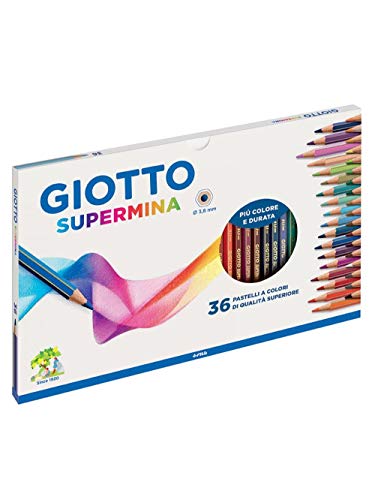 Giotto – Pastelli Giotto Supermina Da 36 Pezzi