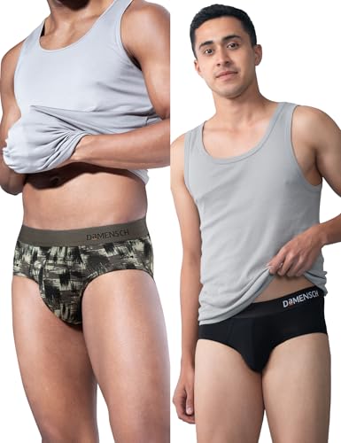Image of DAMENSCH Men's Regular Fit Solid Brief