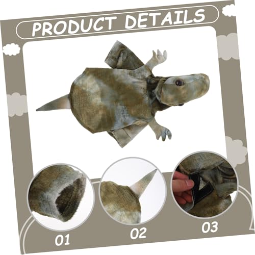Disfraz de Dinosaurio para Perros Toyvian Plush miniatura 3