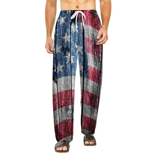 Bas de pyjama femme long avec poches fonctionnelles imprimé original S