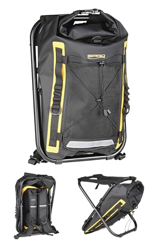 SPRO Sitpak – wasserfester Rucksack, Angel-Hocker, Drybag mit...
