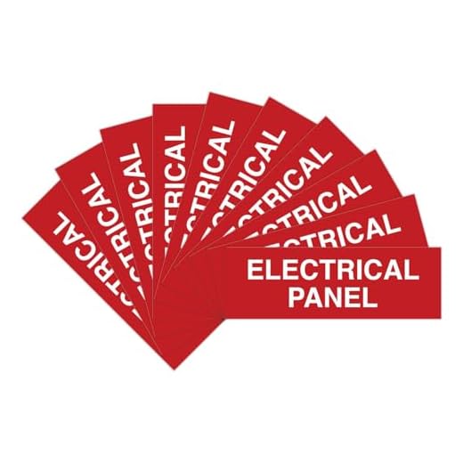 Durable Electrical Panel Compliance Signs