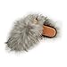 YLTXZDJNZ Womens Fluffy Faux Fur Slides Furry Soft Plush House Slippers Shoes Indoor Outdoor Slip On Slipper
