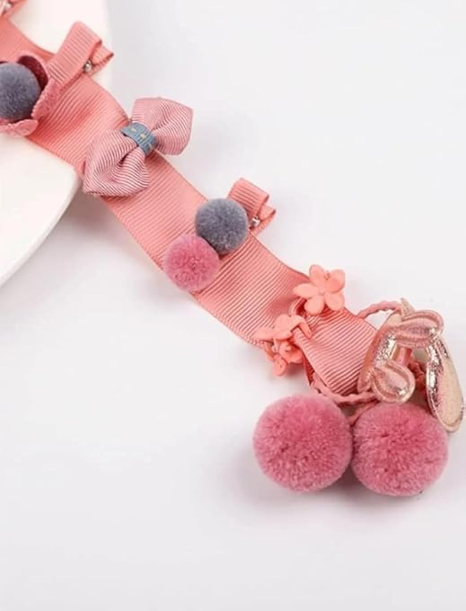 18Pcs Little Girl Hair Clips Set, Elastic Hair Ties