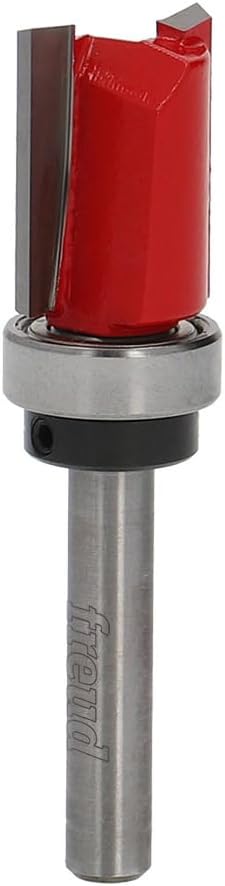 Freud HW Carbide Straight Edge Trim End Mill with 6mm Shank Shank Bearing 15x20 (Cutting Diameter x Cutting Height) - 50-10406P - F03FR02006