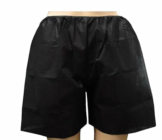 SmartPick Pack of 20 Disposable Non-Woven Boxer Shorts, Universal Fit for Men & Women, 25 GSM Premium Protective Underwear Save Pack Combo Offer for Spa, Massage, Tanning, Sauna & Travel, Black-picture-27