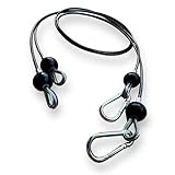 TreadLife Fitness 56' Cables w/Snap Clips (2 x Cables) - Compatible with Bowflex Ultimate LAT Attachment (Pair)