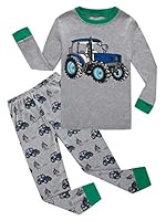 Algopix Similar Product 11 - Tractor Little Boys Long Sleeve Pajamas