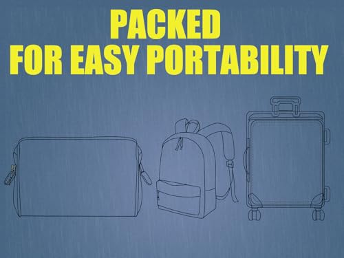 RainRider Waterproof Breathable Suits for Men - Durable Oxford Rain Jacket Coat With Pants 6