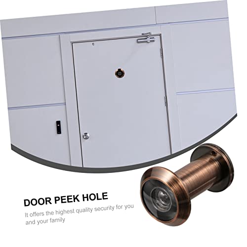Mirilla Digital de Seguridad para Puerta de Cobre NUOBESTY Full Copper High-Definition Door Peephole Viewer miniatura 6