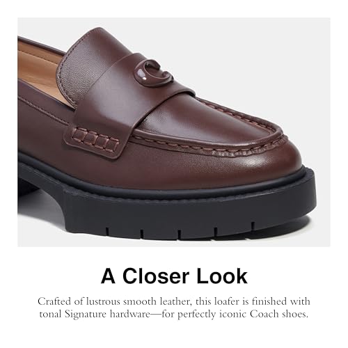 Image of COACH Women's Leah Platform Loafers