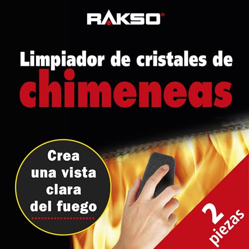 Miniatura 5 de Rakso Limpiador Para Cristales De Chimenea, Unidades