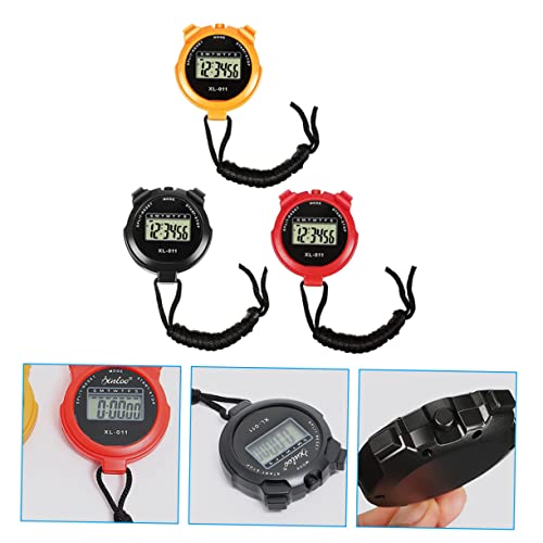 NAMOARLY 3Pcs Cronômetro Temporizador De Corrida Para Temporizadores Ao Ar Livre Para Crianças Tempo