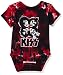 Liquid Blue Baby Kiss Faces Burst Onesie, tie/dye, 6-12 Months