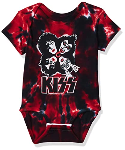 Image of Liquid Blue baby-boys Kiss Faces Burst Onesie