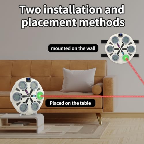 Image of ZBULAR 6-in-1 Laser Dry Fire Training System with Smart Bluetooth Music, LED Display, Multi-Angle Training, Type-C Charging, Compatible with 9mm /22lr /223 Bullets
