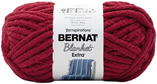 Image of Yarn Blanket Extra Crimson