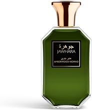 Jawhara Collection Amberwood Nomad Unisex Eau de Parfum, Amber Fougère, with Cardamom, Leather Accord and Labdanum, 100 ml