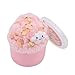 Produktbild Dream Room 80ML Fluffy Slime Ananas Baumwolle Schlamm Süße Wolken Flauschiger Schleim Ice Crystal Cloud Stress Relief Spielzeug Poke Poke Schlamm Kind Puzzle Spielzeug (A)