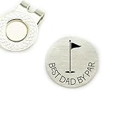 Best Dad By Par Golf Ball Marker Gift Idea For Dad...